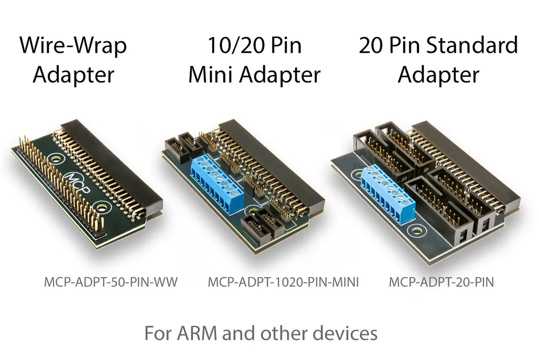 対応アダプタ3種(ARM 他デバイス向け)