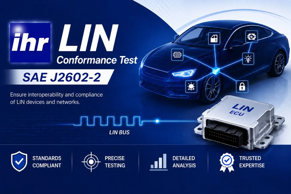 SAE J2602-2 適合性試験(IHR GmbH)の製品画像