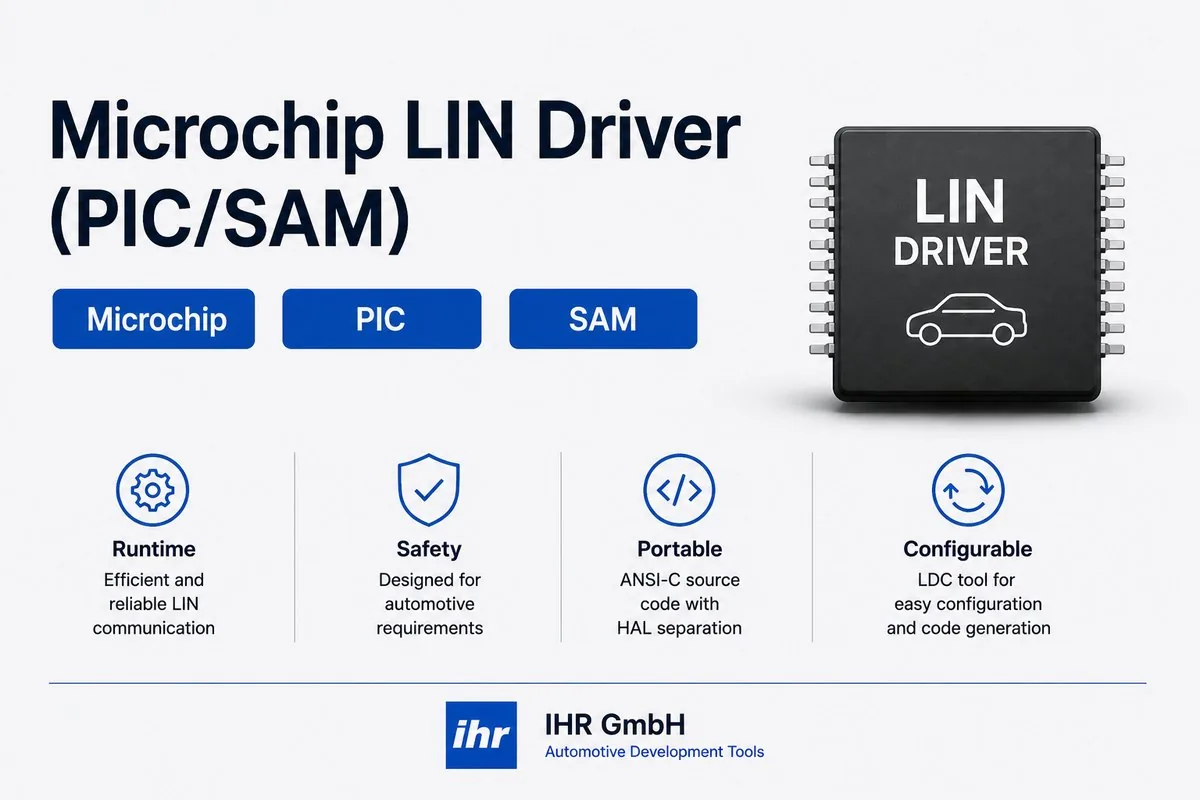 Microchip LIN Driver (PIC/SAM)(IHR GmbH)の製品画像