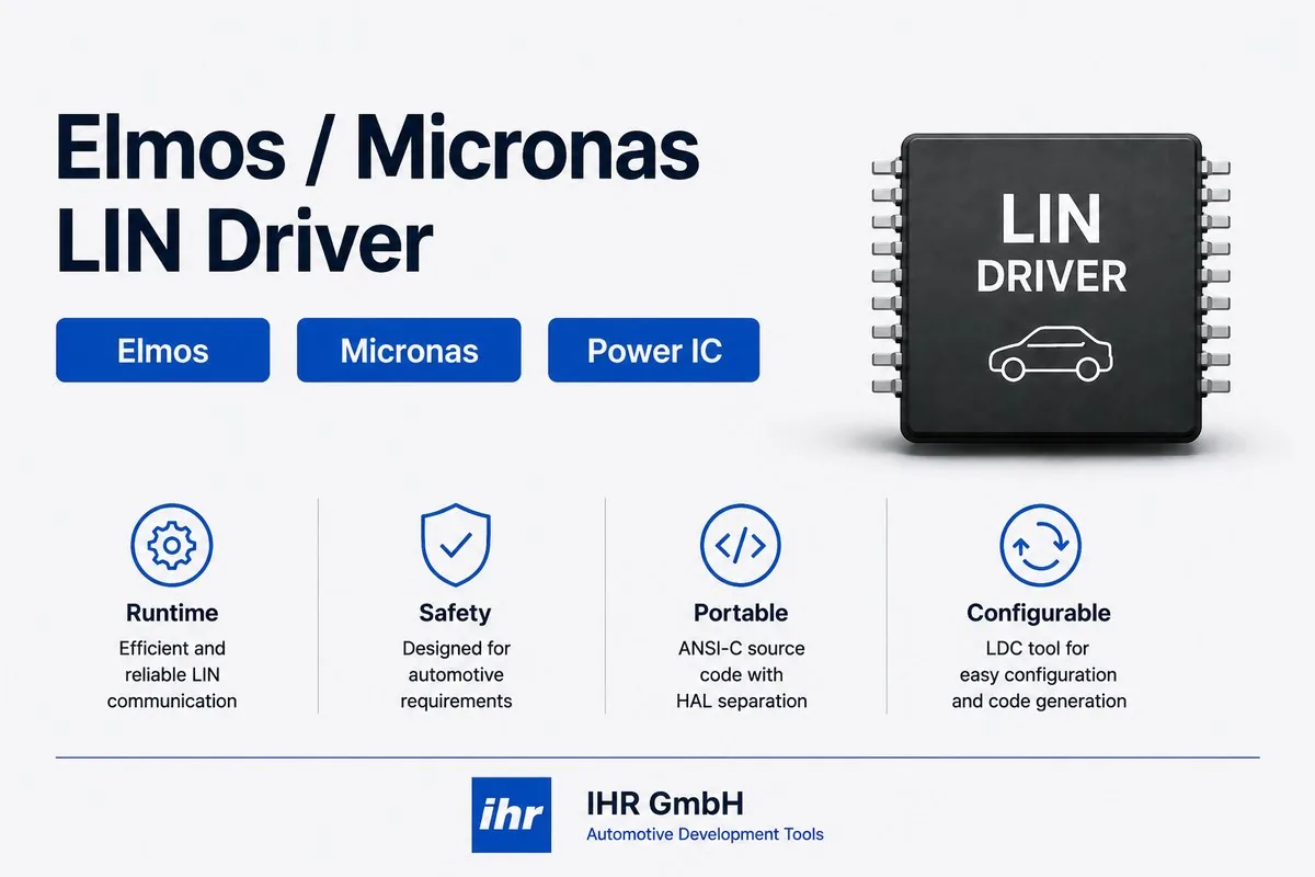 Elmos / Micronas LIN Driver(IHR GmbH)の製品画像