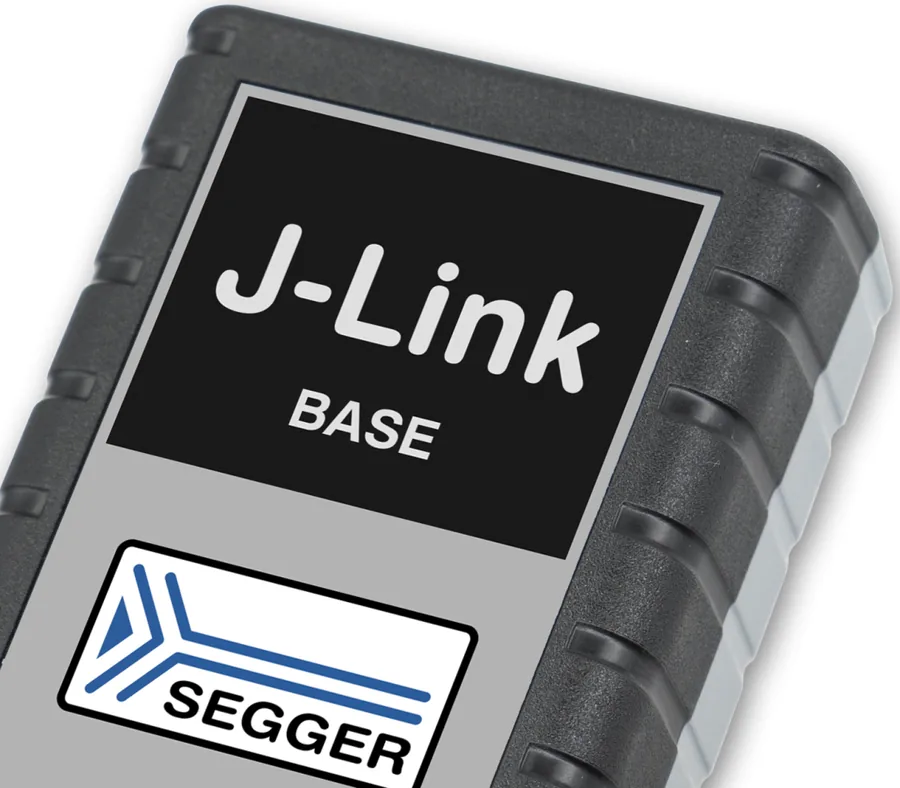 デバッグプローブの実機(SEGGER J-Link BASE)
