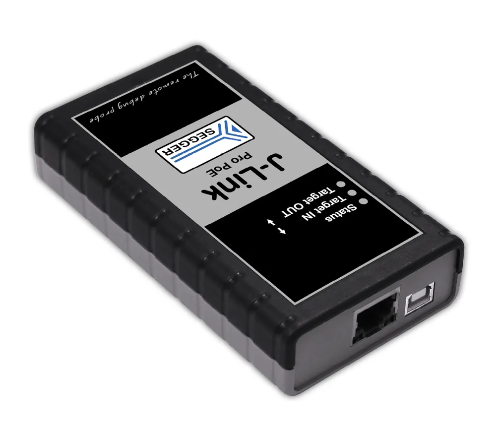 J-Link PRO PoE(PoE/Ethernet側)