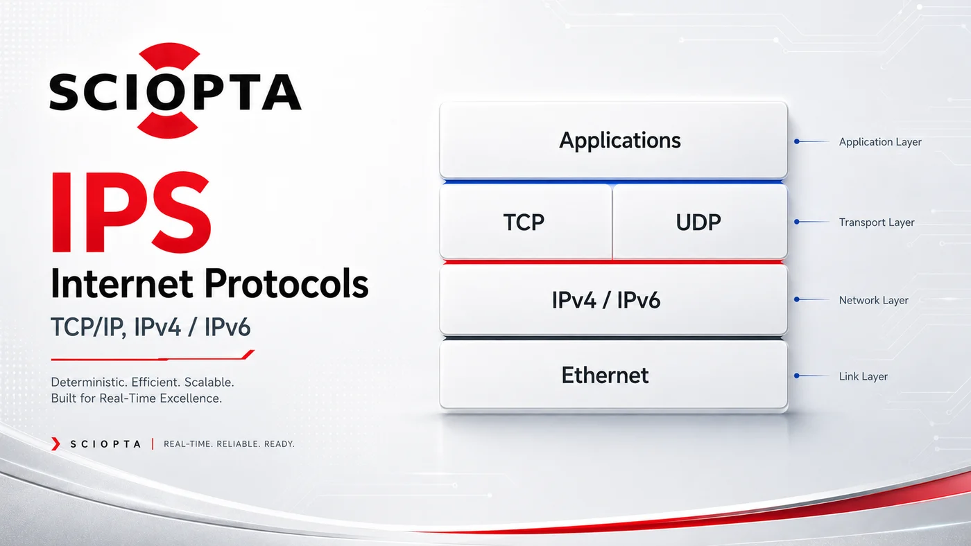 SCIOPTA IPS（Internet Protocols）（SCIOPTA／ミドルウェア）の製品イメージ