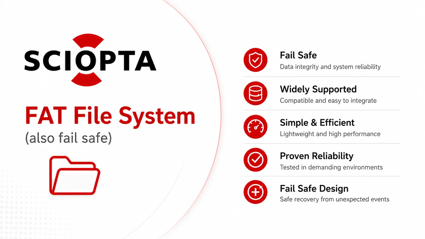 SCIOPTA FAT File System(SCIOPTA/ミドルウェア)の製品イメージ