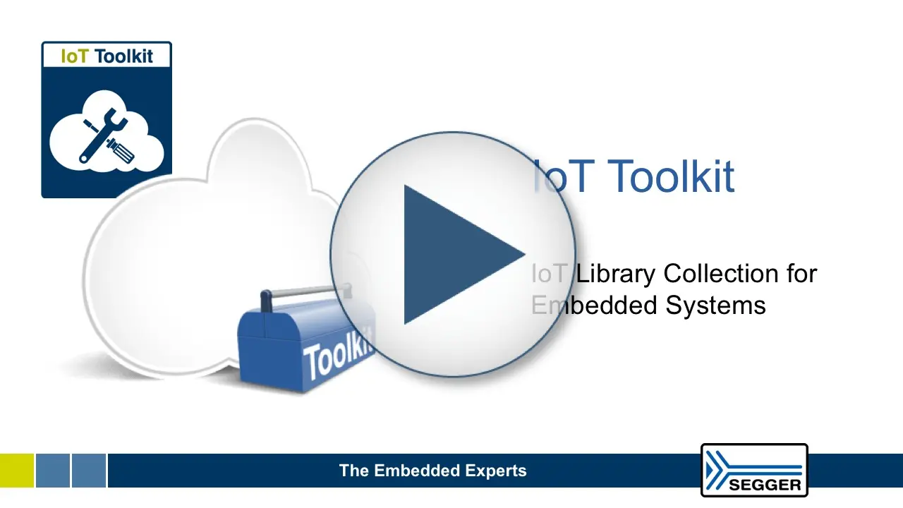 IoT Toolkit（SEGGER／ミドルウェア）の製品イメージ