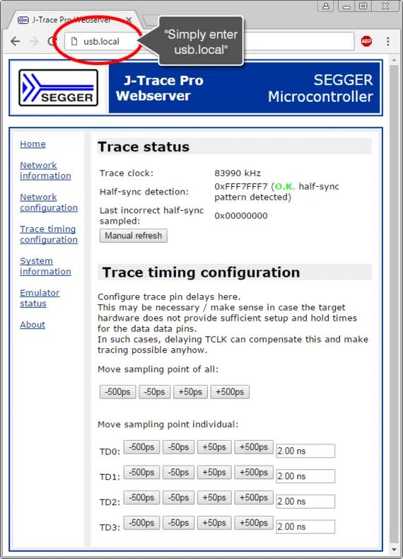 J-Trace PRO (Cortex)(SEGGER)の画面・機能イメージ