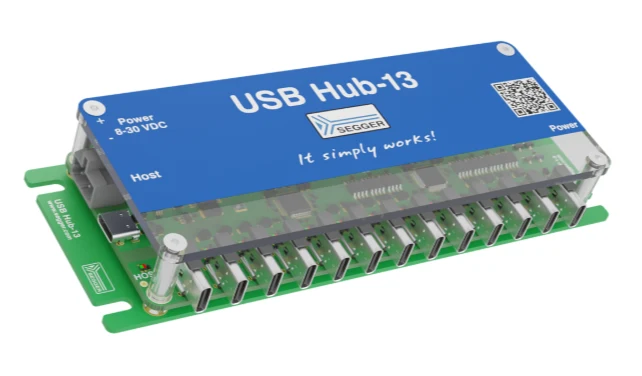 USB Hub-13（SEGGER／フラッシュ書込み）の製品イメージ